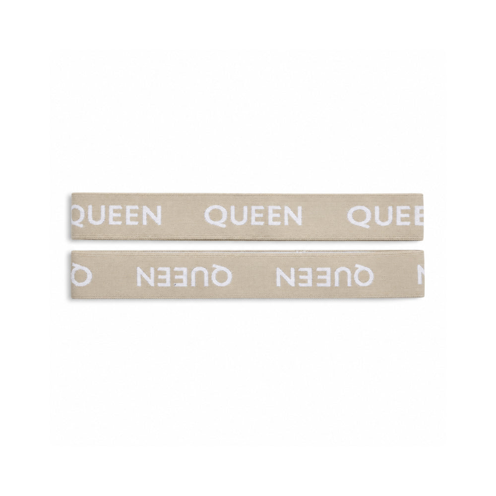 K&Co. House Series Bed Linen Storage Band King 2 Pack - TAUPE